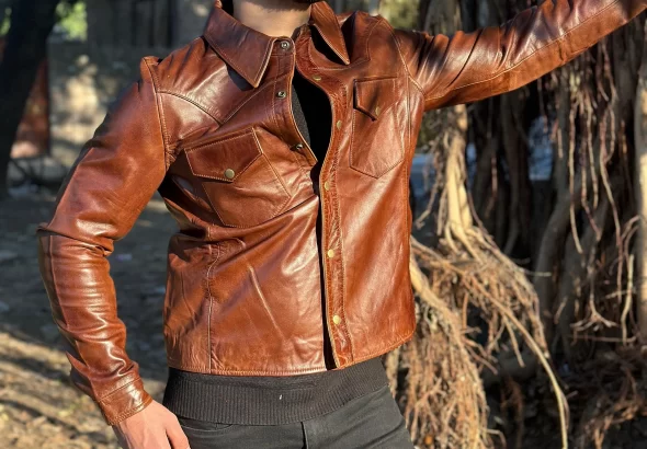 Leather shirts for different body types